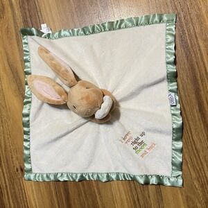 Guess How Much I Love‎ You to the Moon & Back Rabbit Baby Security Blanket Lovey